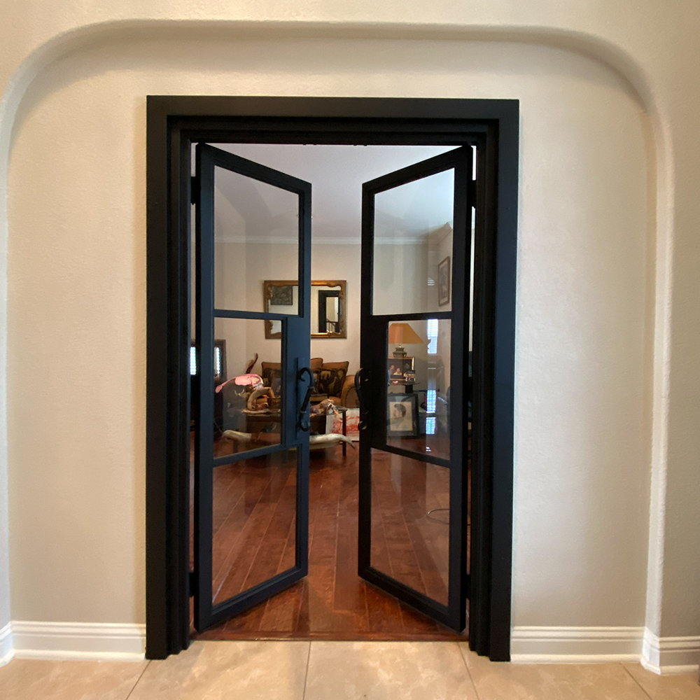 forest landscape b&w