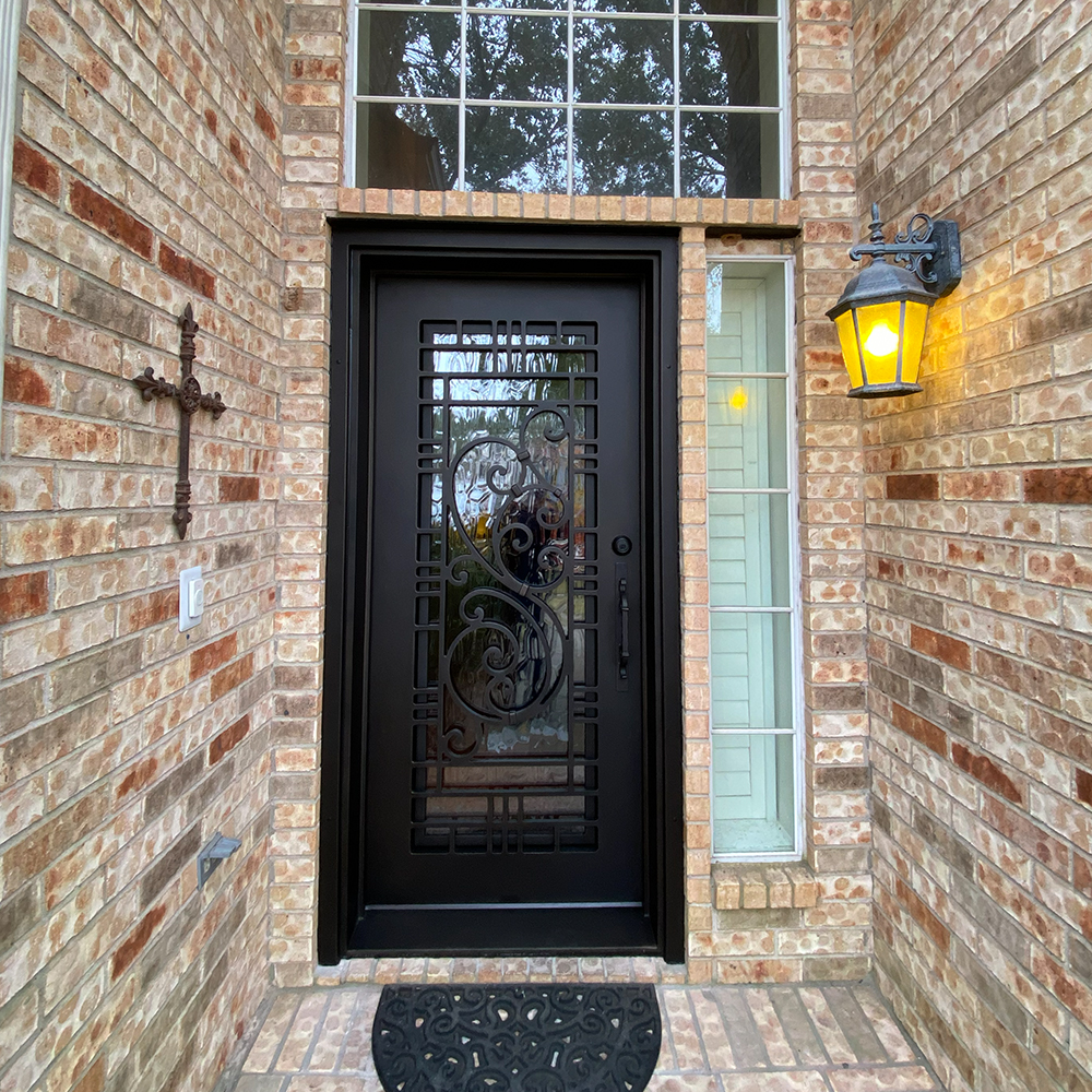 forest landscape b&w