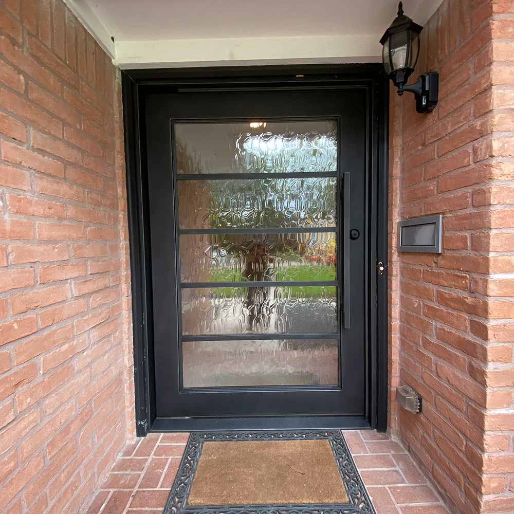 forest landscape b&w