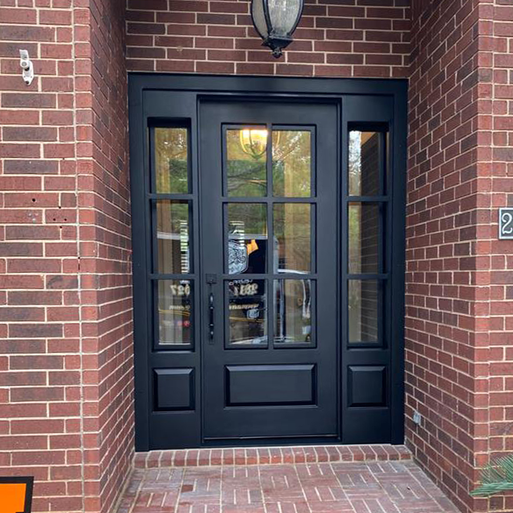 forest landscape b&w