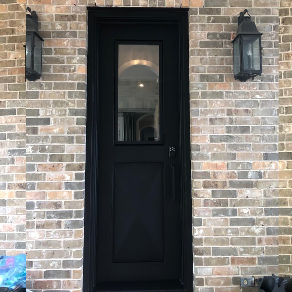 forest landscape b&w